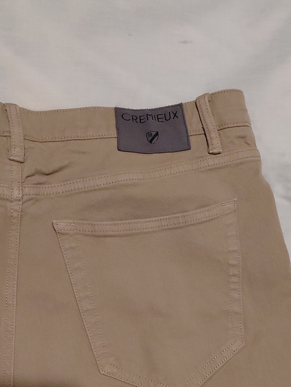Cremieux Men’s Tan Jeans- 35/32 Classic Slim Fit - Picture 9 of 9